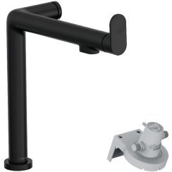 Hansgrohe Aqittura M91 waterfilterkraan staand zwart 76804670