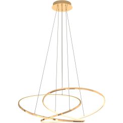 Zuma Line Cholet hanglamp 1x56 W gouden MD7360-1A-3GT