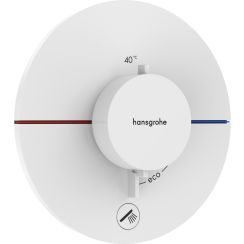 Hansgrohe ShowerSelect Comfort S douchekraan inbouw met thermostaat wit 15562700