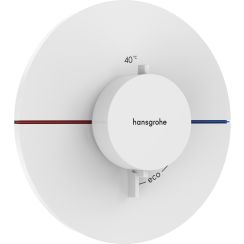Hansgrohe ShowerSelect Comfort S douchekraan inbouw met thermostaat wit 15559700