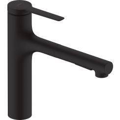 Hansgrohe Zesis M33 keukenkraan staand zwart 74822670