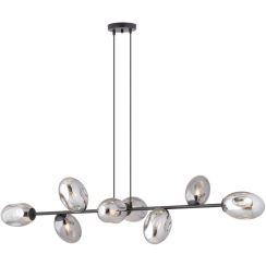Emibig Pandora hanglamp x10 W zwart-bedampt 1263/8