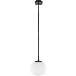 TK Lighting Vibe hanglamp 1x15 W wit-zwart 5824