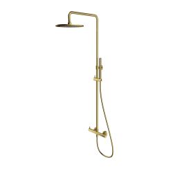 Omnires Y doucheset wand met regendouche || Y1244MBSB