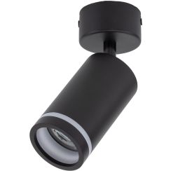 TK Lighting Jet plafondlamp 1x10 W zwart 6910