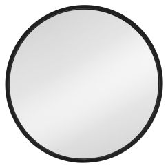 Dubiel Vitrum Ayo spiegel 30x30 cm rond zwart 5905241012773