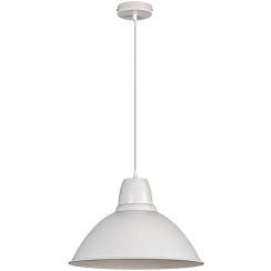 Rabalux Wilbour hanglamp 1x50 W wit 72014