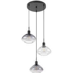 Rabalux Dvora hanglamp 3x40 W zwart 72023