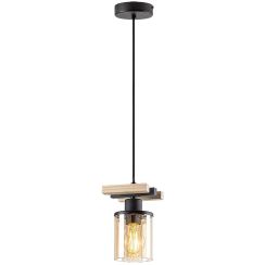Rabalux Niylah hanglamp 1x25 W zwart 72081