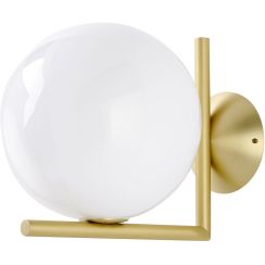 King Home Halm wandlamp 1x13 W messing MB10563-1L-200T