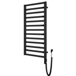 Instal Projekt Poppy Electro elektrische verwarming 163x60 cm zwart PPYE-60/160C75+GH-09C2U