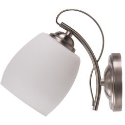 Candellux Amba wandlamp 1x40 W wit-chroom 21-77028