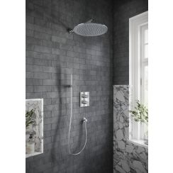 Set bad- en douchekraan Villeroy & Boch Universal Taps & Fittings TVD00065300061, regendouche Villeroy & Boch Universal Showers TVC00000300061, TVD00065100000, TVS10900600061, TVC00045800061, TVC00045351061, TVC00045600061, TVC00003500061