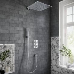 Set bad- en douchekraan Villeroy & Boch Universal Taps & Fittings TVD00065300061, regendouche Villeroy & Boch Universal Showers TVC00000600061, TVD00065100000, TVS10900600061, TVC00045453061, TVC00045900061, TVC00045700061, TVC00003500061