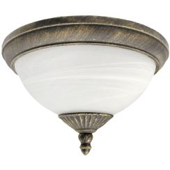 Rabalux Madrid plafondlamp voor buiten 2x40 W wit 8377