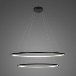 Altavola Design Ledowe Okręgi hanglamp 2x53 W zwart LA074/P_80_in_4k_black