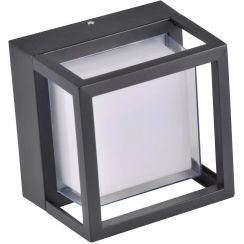 Goldlux Kansas buitenwandlamp 1x12 W zwart 319869