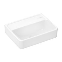 Hansgrohe Xanuia Q wastafel 45x34 cm rechthoekig klassiek wit glans 61142450