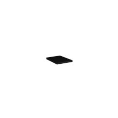 Comad Nova Black badkamerblad 20.4x40 cm zwart NOVA BLACK B 89-20