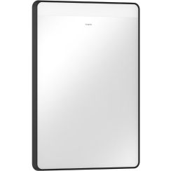 Hansgrohe Xarita Lite Q spiegel 50x70 cm rechthoekig met verlichting zwart 54956670