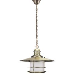 Rabalux Sudan hanglamp 1x60 W wit-bruin 7993