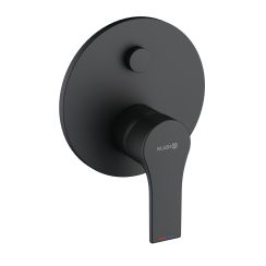 Kludi Zenta SL bad- en douchekraan inbouw zwart 487593965