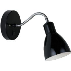 Nordlux Cyclone wandlamp 1x15 W zwart 72991003