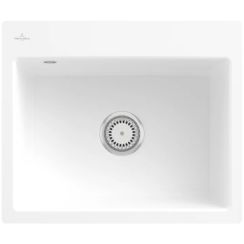 Villeroy & Boch Subway keramische spoelbak 56.5x47.5 cm wit 33091FRW