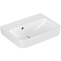 Villeroy & Boch O.Novo wastafel 50x37 cm rechthoekig klassiek wit glans 434452R1