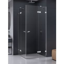 New Trendy Eventa douchecabine 110x100 cm rechthoekig chroom glans/helder glas EXK-4541