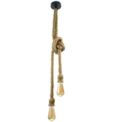 Goldlux Rope hanglamp 2x12 W beige 307613