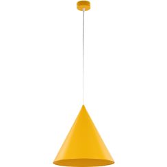 TK Lighting Cono hanglamp 1x15 W geel 10066