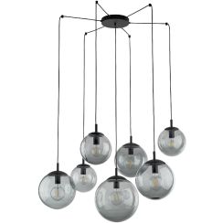 TK Lighting Esme hanglamp x15 W grafiet 5385