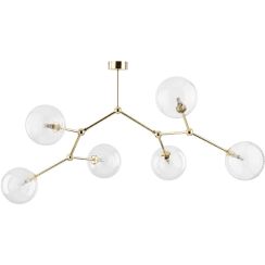 TK Lighting Fairy plafondlamp 6x6 W gouden 10071