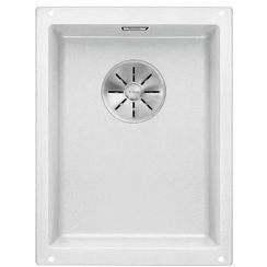 Blanco Subline 320-U spoelbak van graniet 46x35 cm wit 523410