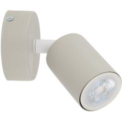 TK Lighting Livia wandlamp 1x10 W beige 10222
