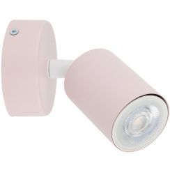 TK Lighting Livia wandlamp 1x10 W roze 10219