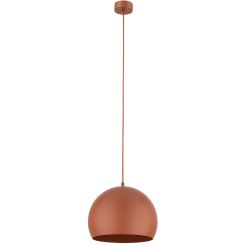 TK Lighting Zoe hanglamp 1x15 W rood 10175