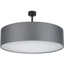 TK Lighting Rondo plafondlamp 4x15 W wit-chroom-grijs 4239