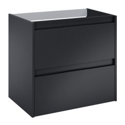 Roca Alpine kast 45.2x68.5x59 cm hangend onder de wastafel zwart A857864532