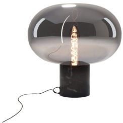MaxLight Moonstone tafellamp 1x7 W zwart-bedampt T0057