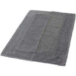 Kleine Wolke Havanna badkamermatje 100x60 cm rechthoekig grijs 5418905360