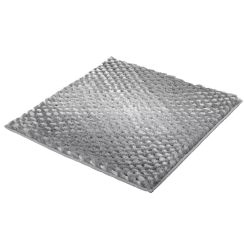 Kleine Wolke Cory badkamermatje 60x60 cm vierkant grijs 9121901135