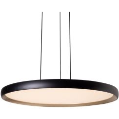 MaxLight Vik hanglamp 1x40 W zwart-gouden P0556