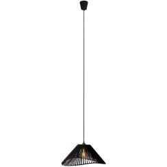 MaxLight Amalfi hanglamp 1x15 W zwart P0579