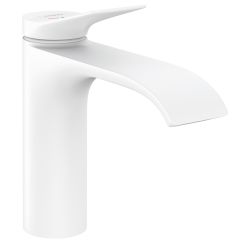 Hansgrohe Vivenis wastafelkraan staand wit 75024700
