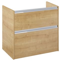 Roca Gap Pro kast 68.5x37.6x63.5 cm hangend onder de wastafel eik A857909464