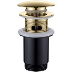Invena wastafelstop gouden SC-B1-170
