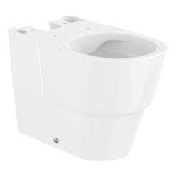 Roca Tura toiletpot staand zonder kraag wit glans A342697000