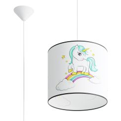 Sollux Lighting Jednorożec hanglamp 1x15 W veelkleurig SL.1413